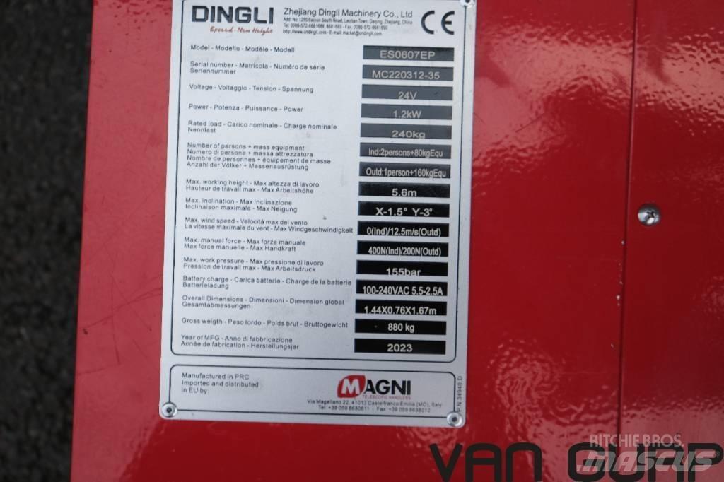 Magni ES0607DC  (5.60m) Ножични работни платформи