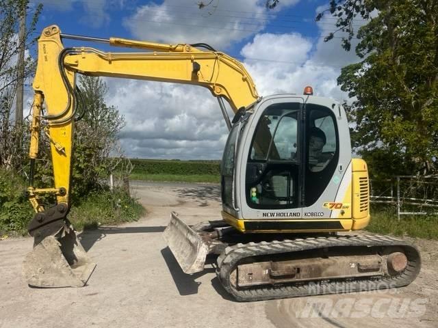 New Holland E 70 SR Средни екскаватори 7т - 12т