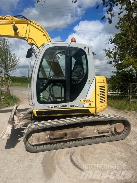 New Holland E 70 SR Средни екскаватори 7т - 12т