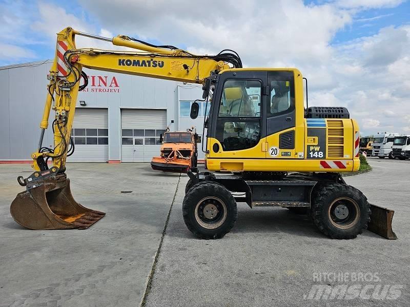 Komatsu PW 148-8 Колесни екскаватори
