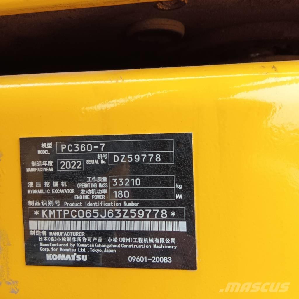 Komatsu PC 360-7 Верижен екскаватор