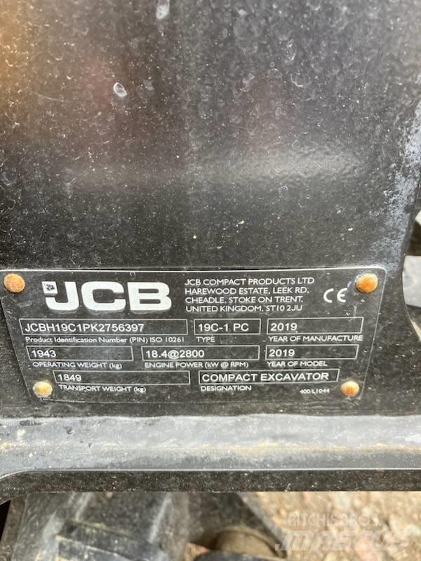 JCB 19 C-1 Мини екскаватори < 7 т