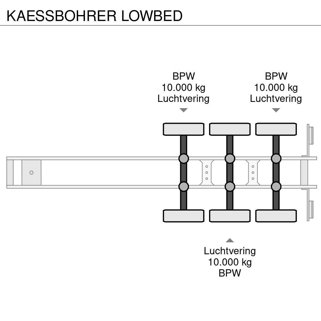 Kässbohrer LOWBED Нискотоварни полуремаркета
