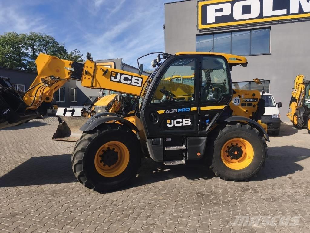 JCB 560-80 AGRI PRO Телескопични товарачи