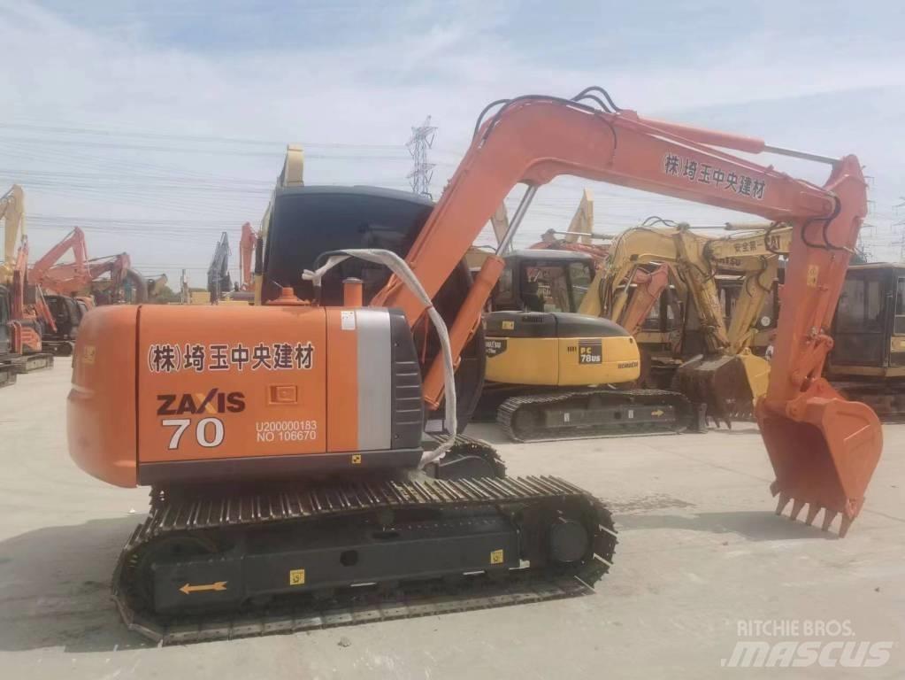 Hitachi ZX 70 Мини екскаватори < 7 т