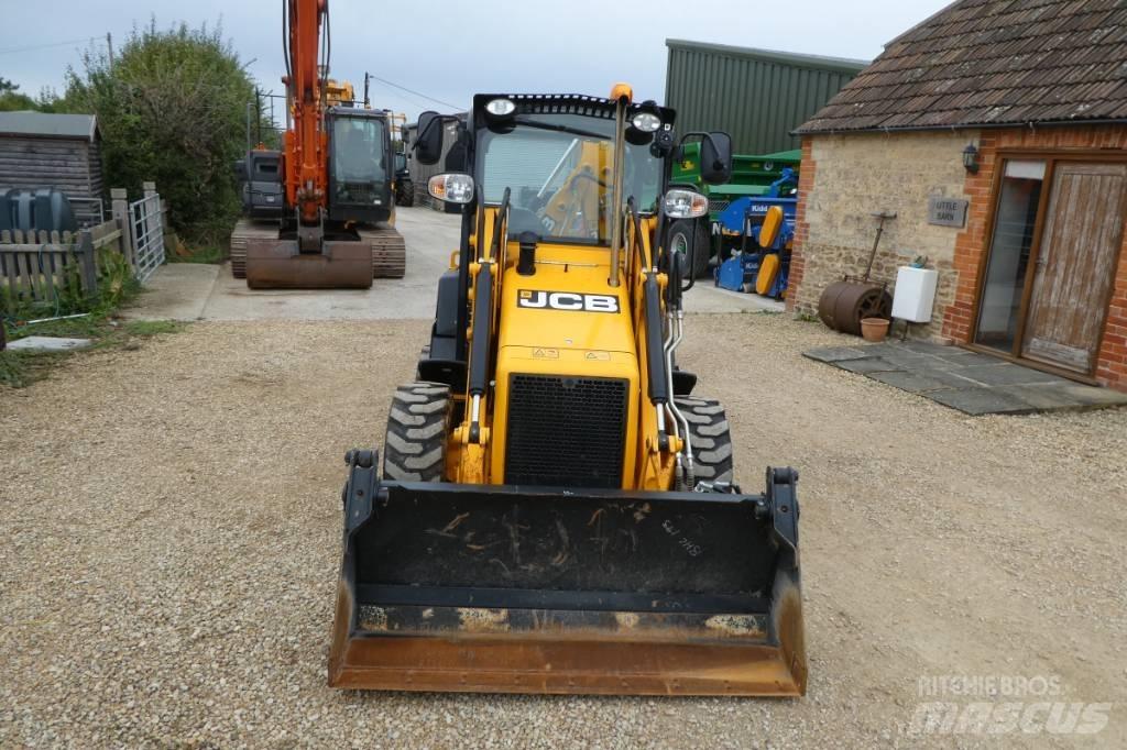 JCB 1 CX Товарач със заден ексватор