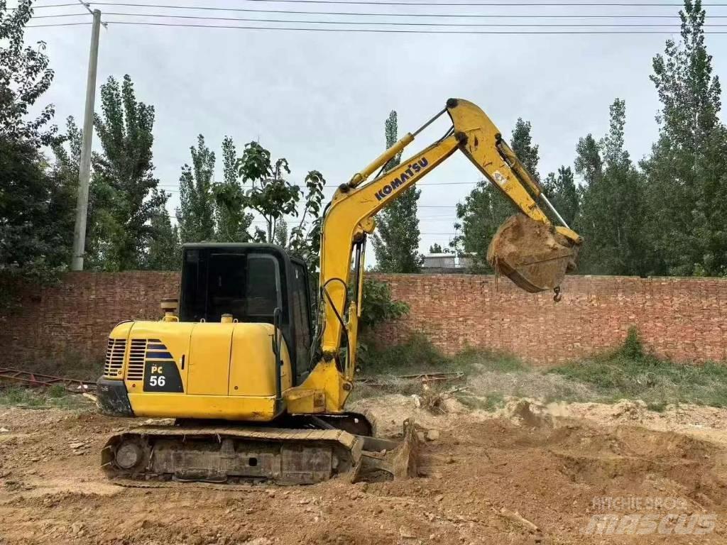 Komatsu pc56 Верижен екскаватор