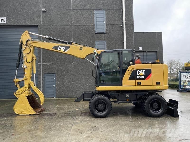 CAT M 314 F Колесни екскаватори