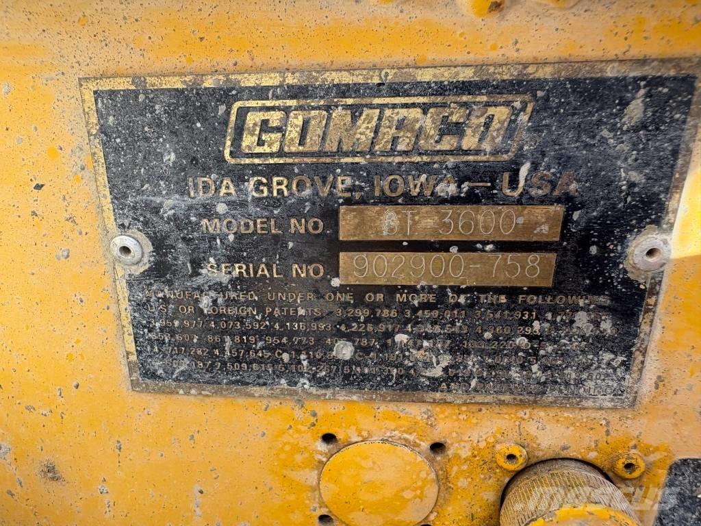 Gomaco GT 3600 Машини за бетонови павета
