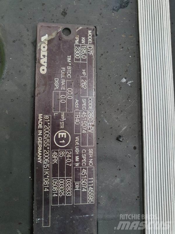 Volvo D7F Двигатели