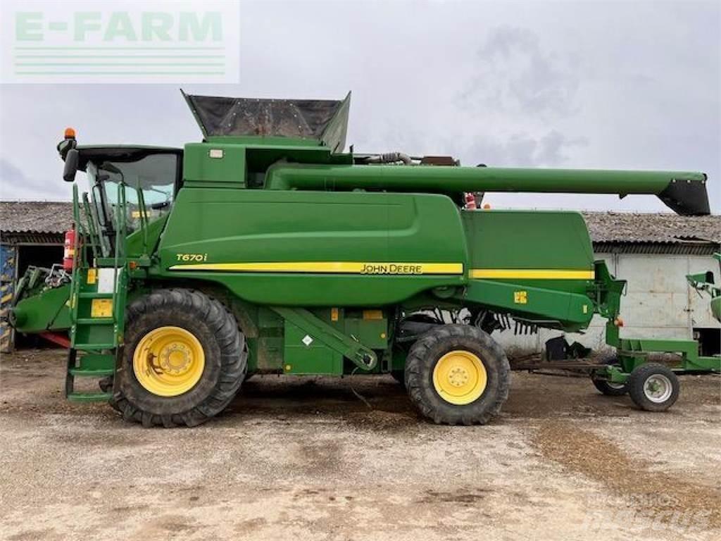 John Deere T670 Комбайни