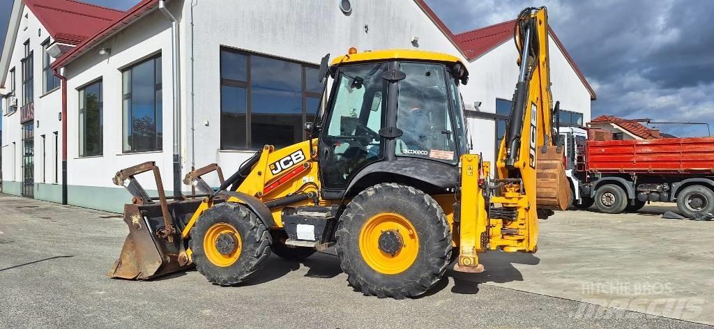 JCB 3 CX Товарач със заден ексватор