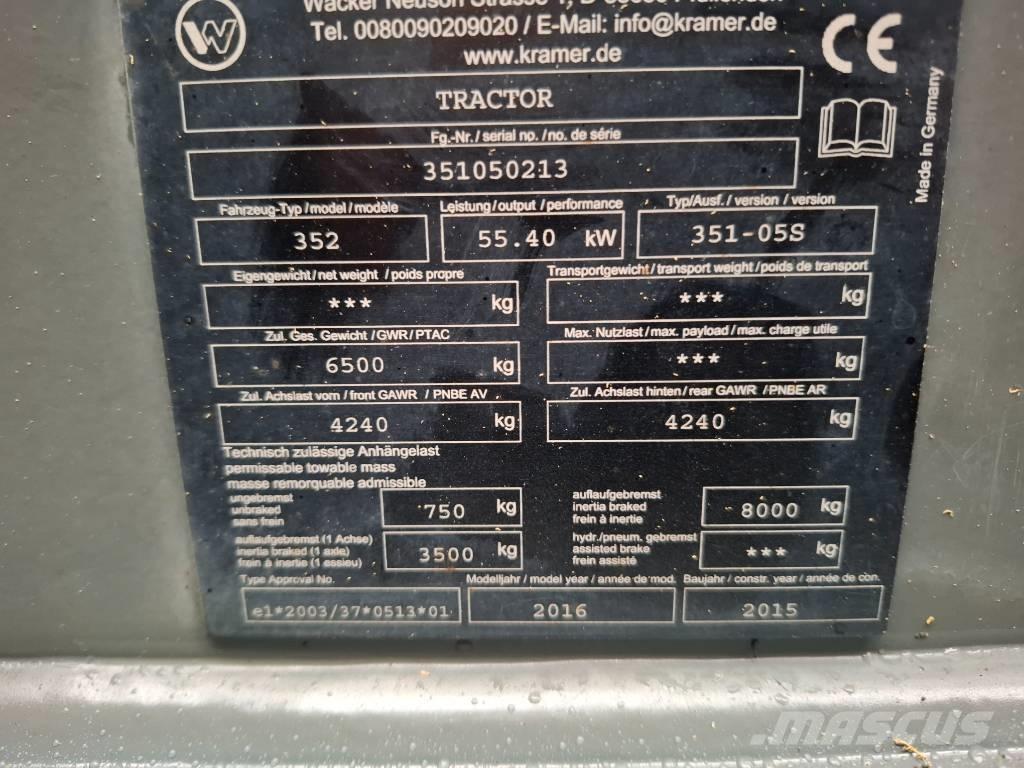 Kramer 8085 Колесни товарачи