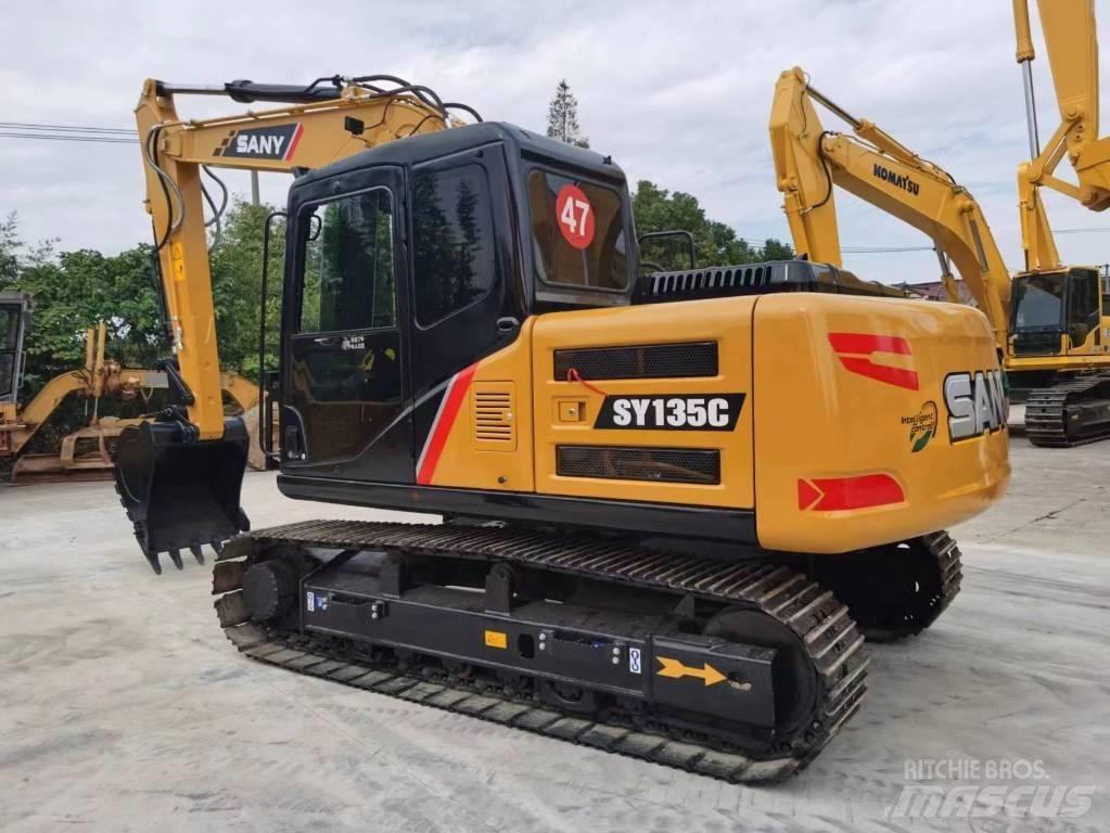 Sany sy135c Верижен екскаватор