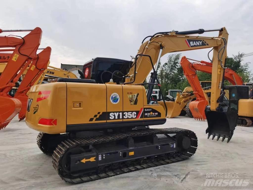Sany sy135c Верижен екскаватор