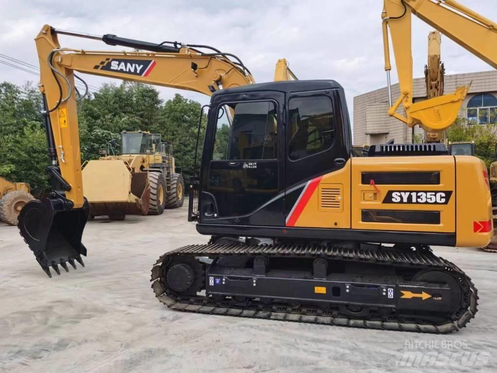 Sany sy135c Верижен екскаватор