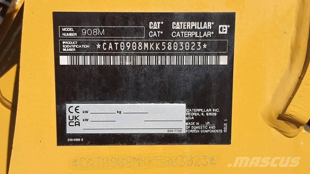 CAT 908M  Cat 908 Колесни товарачи