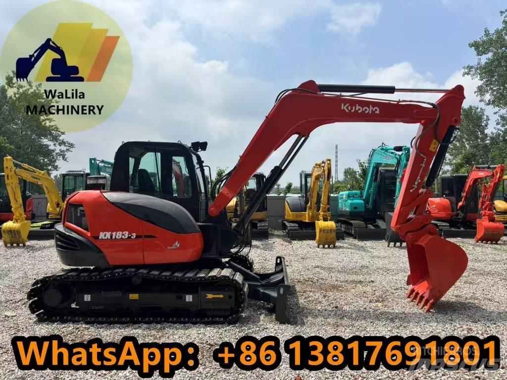 Kubota KX 183-3 Мини екскаватори < 7 т