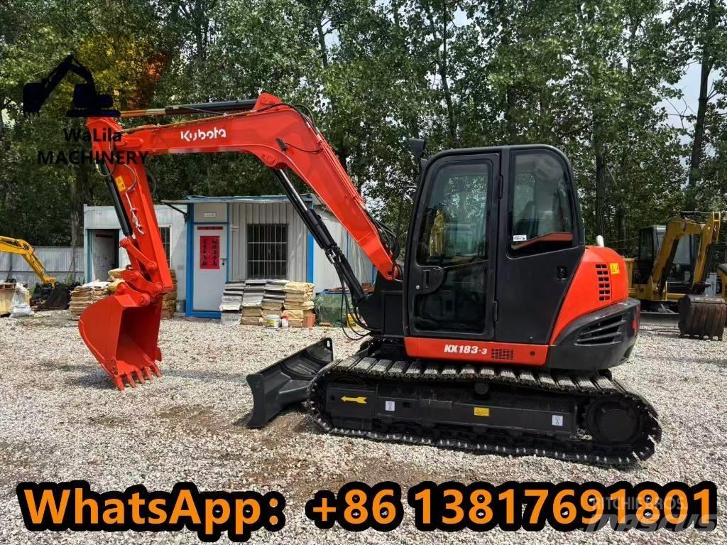 Kubota KX 183-3 Мини екскаватори < 7 т