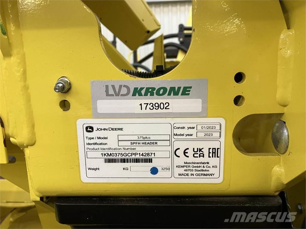 Kemper 375Plus Аксесоари  за комбайни