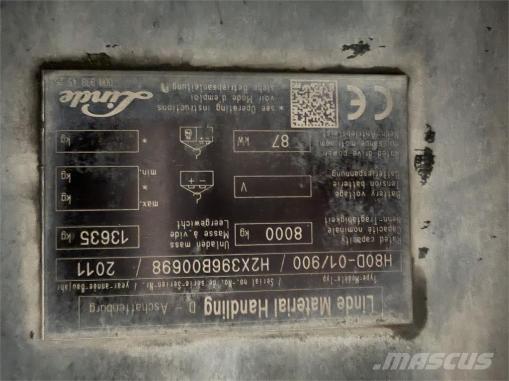 Linde H80D-01/900 Дизелови камиони