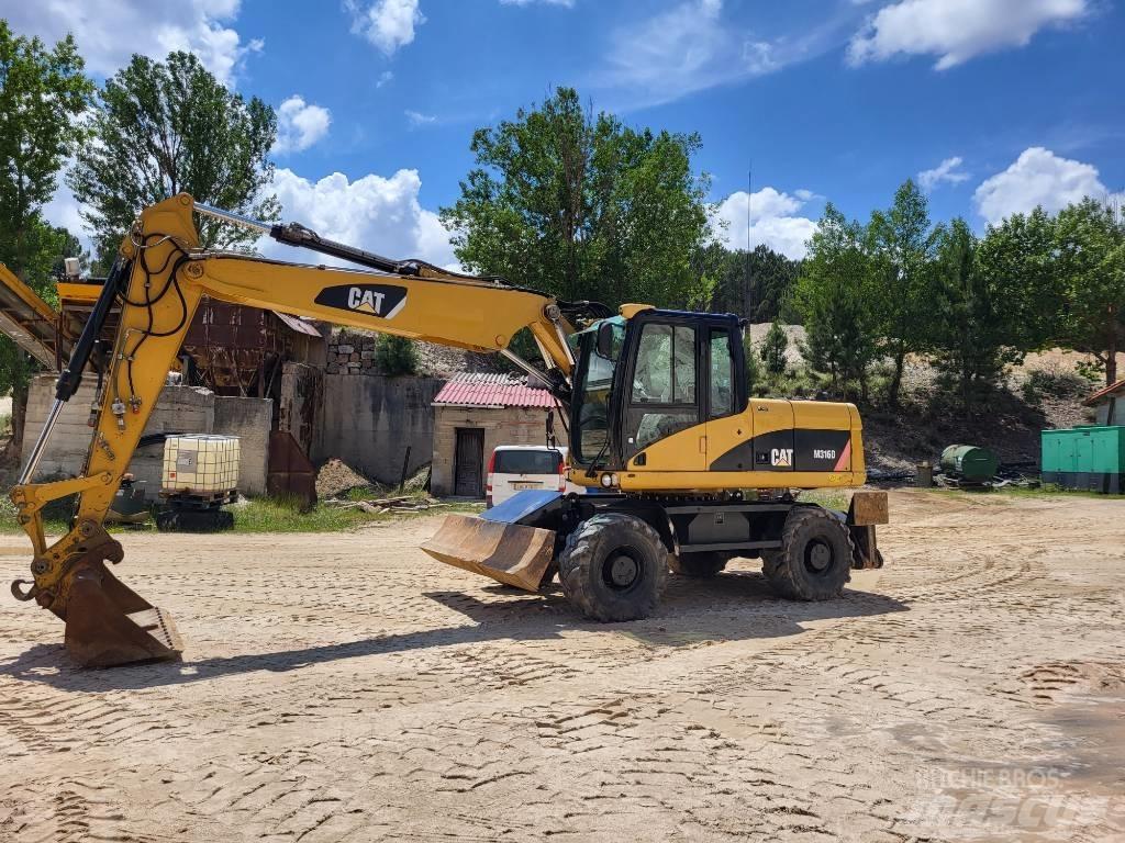 CAT 316d Колесни екскаватори
