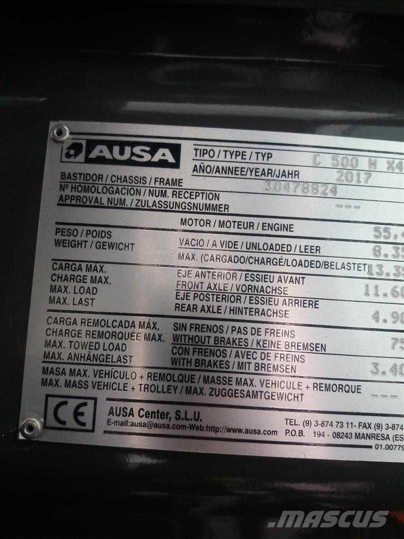 Ausa C500 HX4 Камиони за херавни местности