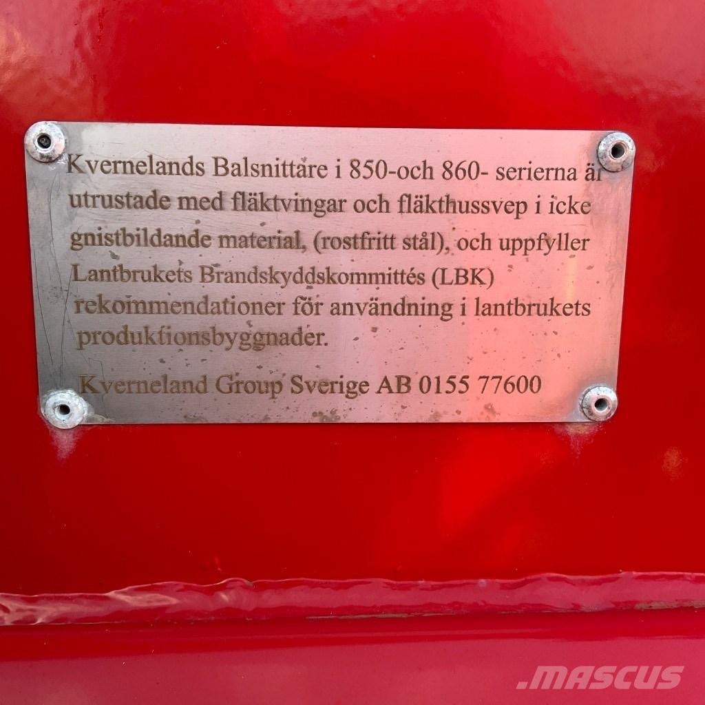 Kverneland 852 Резачки за бали, резачки и машини за отмотаване на бали