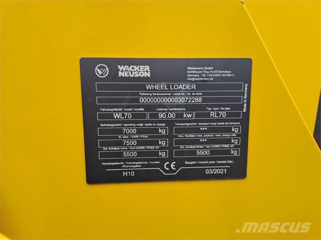 Wacker Neuson WL70 Колесни товарачи