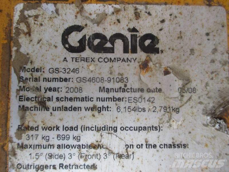 Genie GS 3246 Ножични работни платформи