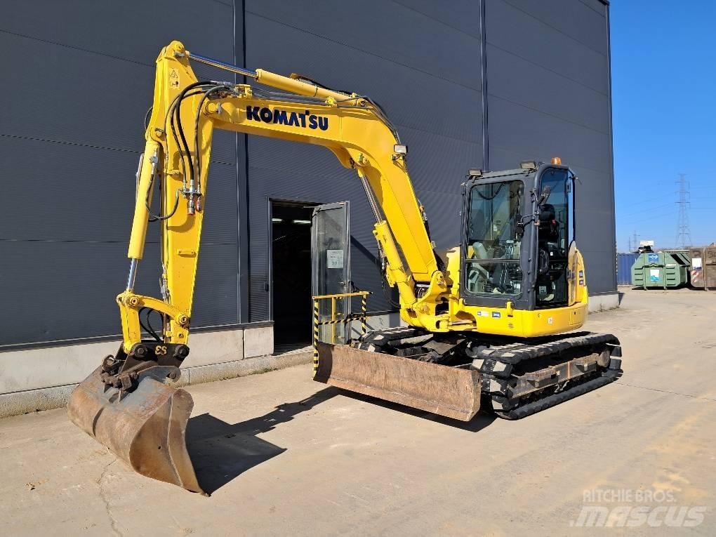 Komatsu PC80MR-5E0 Средни екскаватори 7т - 12т