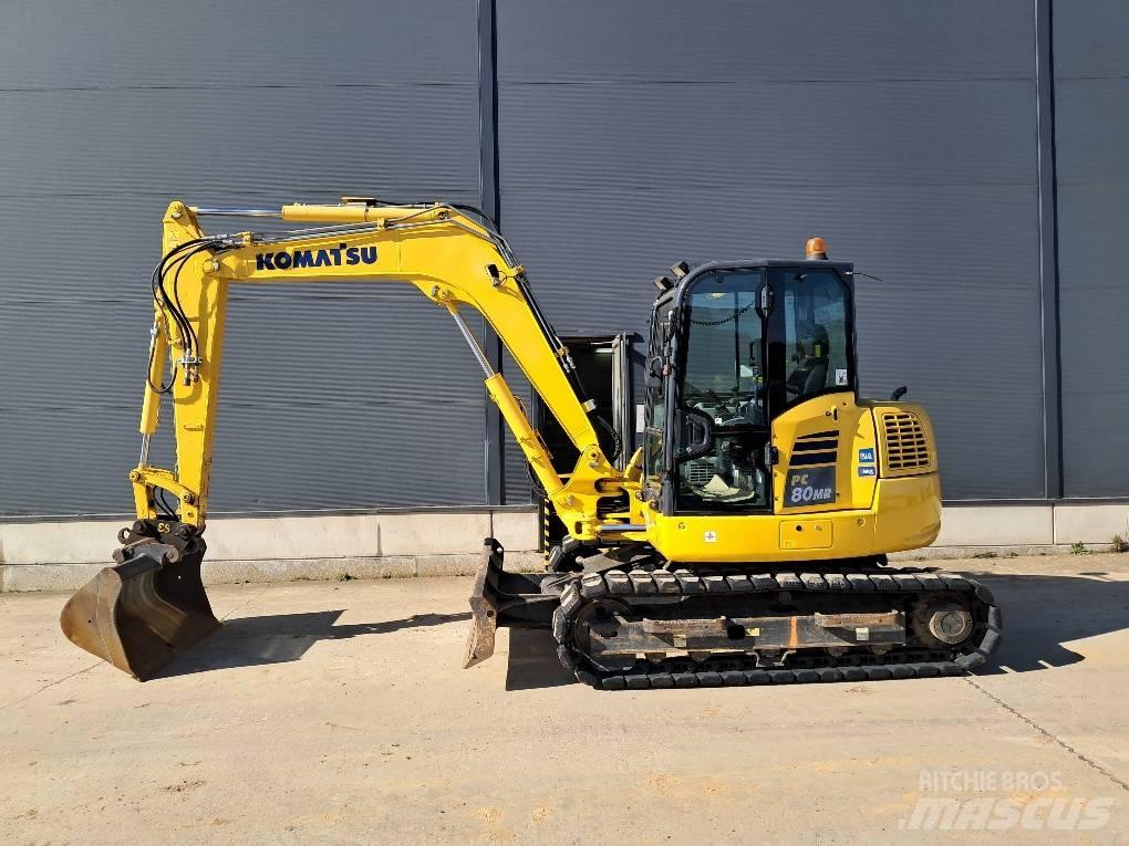 Komatsu PC80MR-5E0 Средни екскаватори 7т - 12т