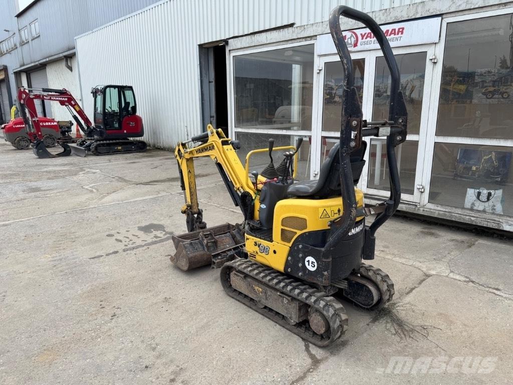 Yanmar SV08 (1C171) Мини екскаватори < 7 т