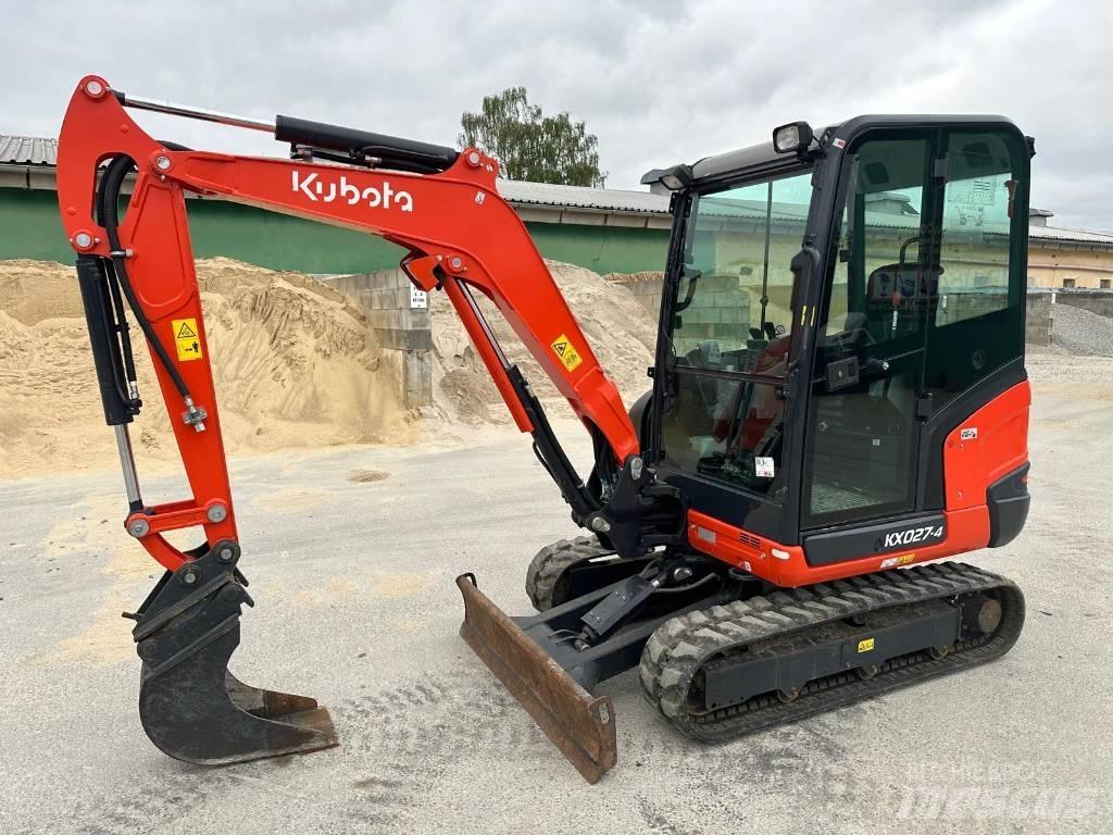 Kubota kx 027-4 Мини екскаватори < 7 т