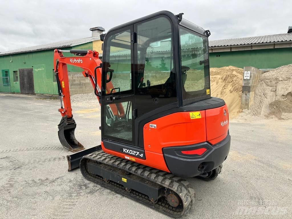 Kubota kx 027-4 Мини екскаватори < 7 т
