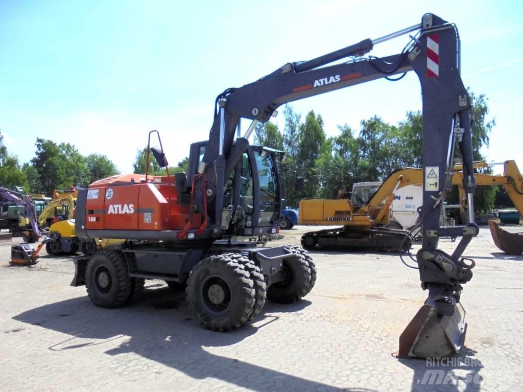 Atlas 160 W Колесни екскаватори