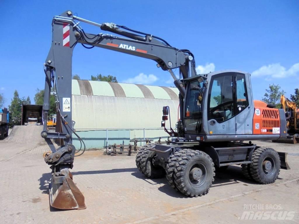 Atlas 160 W Колесни екскаватори