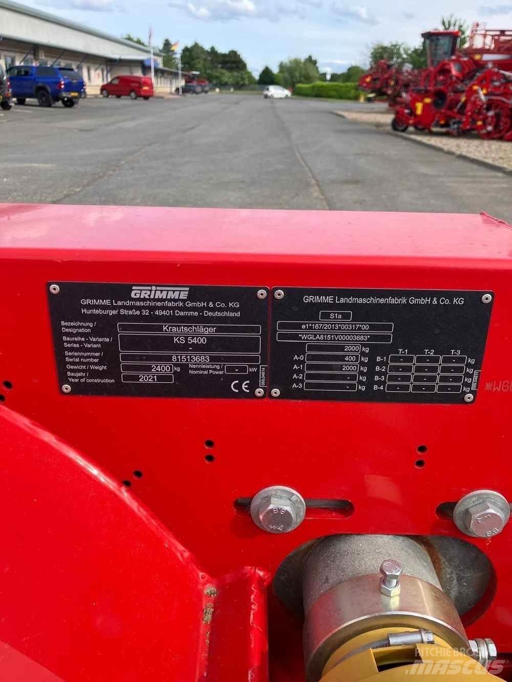 Grimme KS 5400 Машини за събиране на картофи - Други