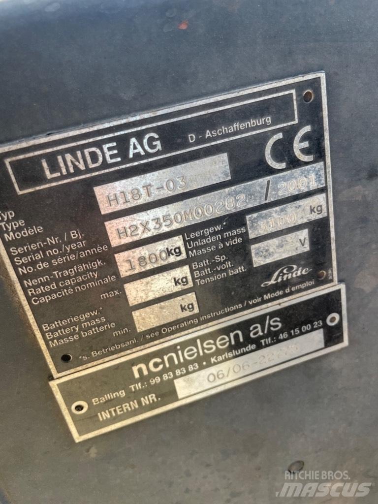 Linde H 18 T Камиони с АГУ