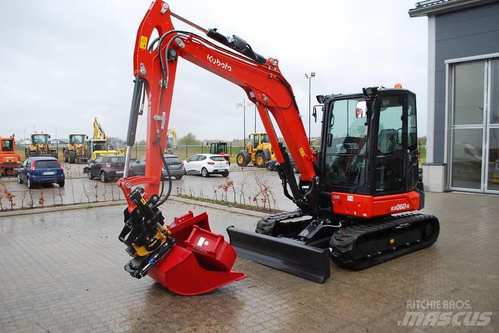 Kubota KX 060 - 6 tons Мини екскаватори < 7 т