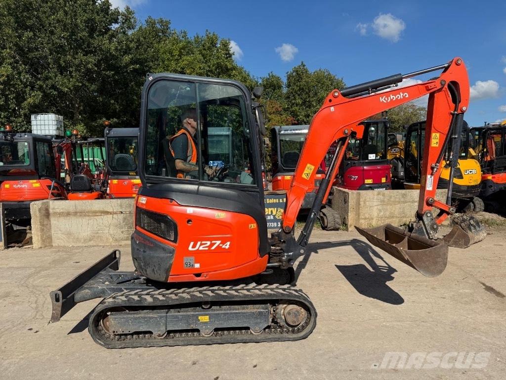 Kubota U 27-4 Мини екскаватори < 7 т