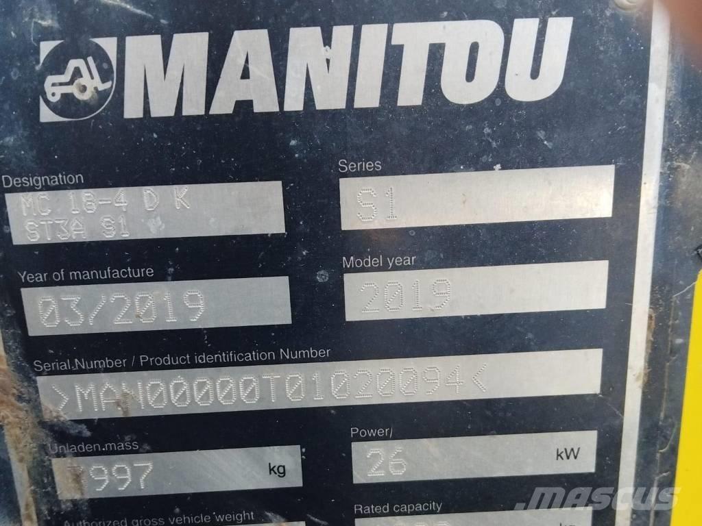 Manitou MC 18 Дизелови камиони