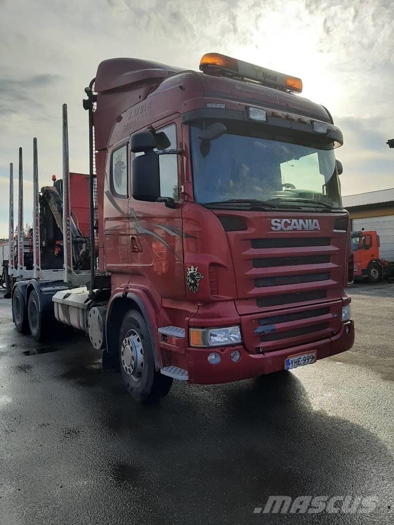 Scania R 620 За превоз на дървени трупи