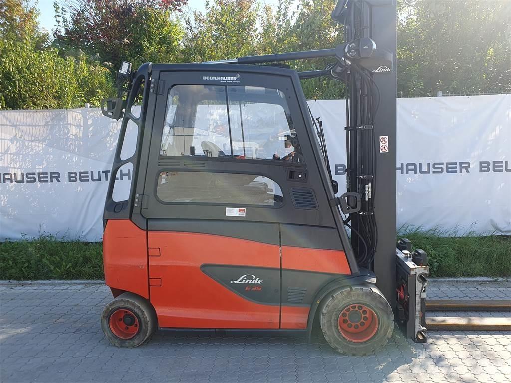 Linde E35HL Електрически вилични кари-повдигачи