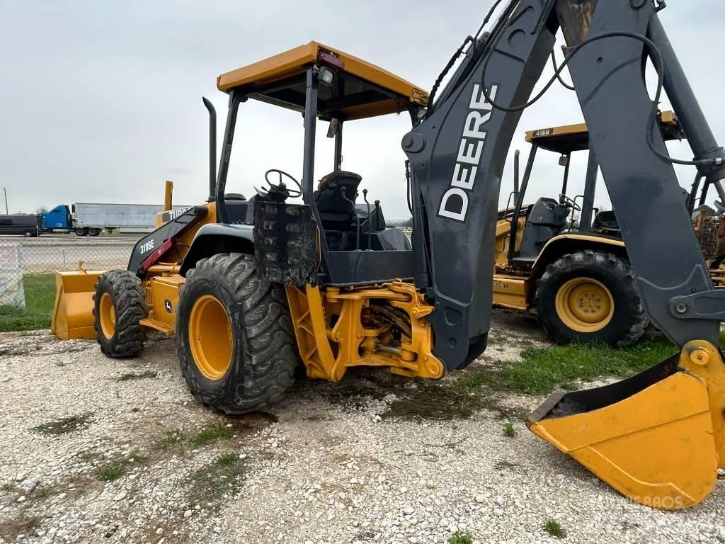 John Deere 310 SE Товарач със заден ексватор