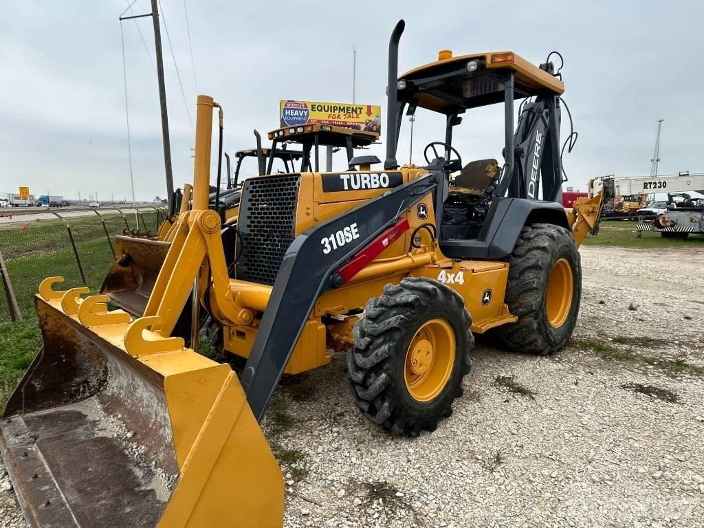 John Deere 310 SE Товарач със заден ексватор