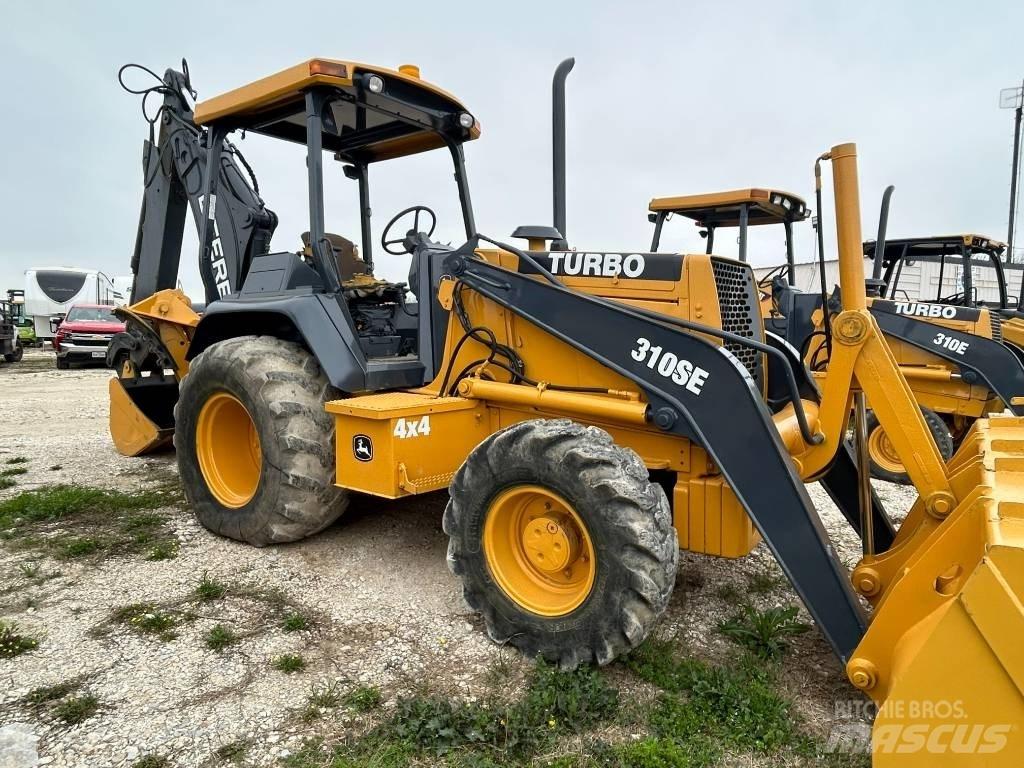 John Deere 310 SE Товарач със заден ексватор