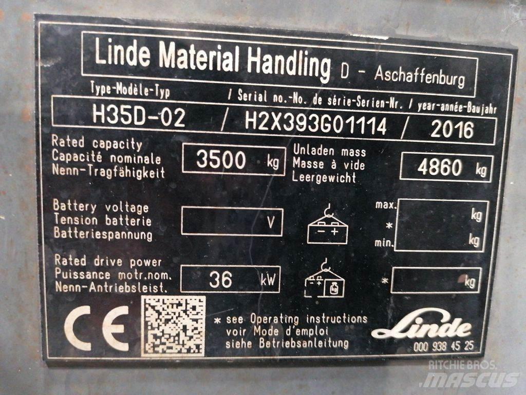 Linde H35D-02 Дизелови камиони