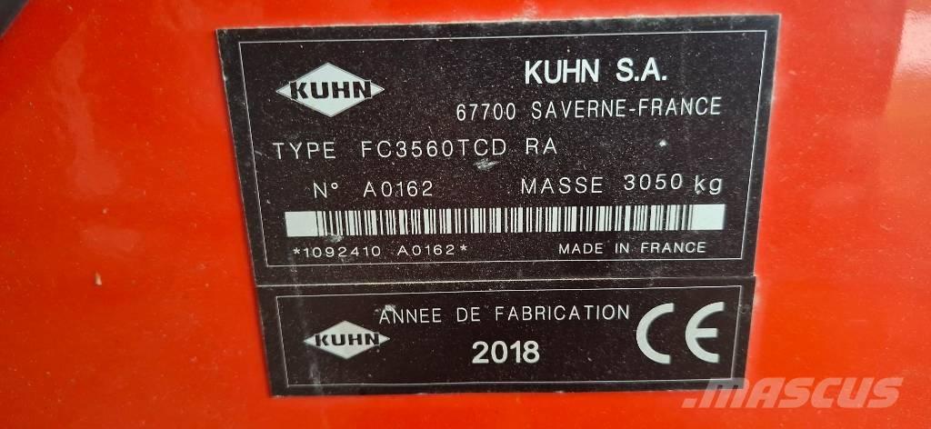 Kuhn FC 3560 TCD RD Кондиционери за косачки