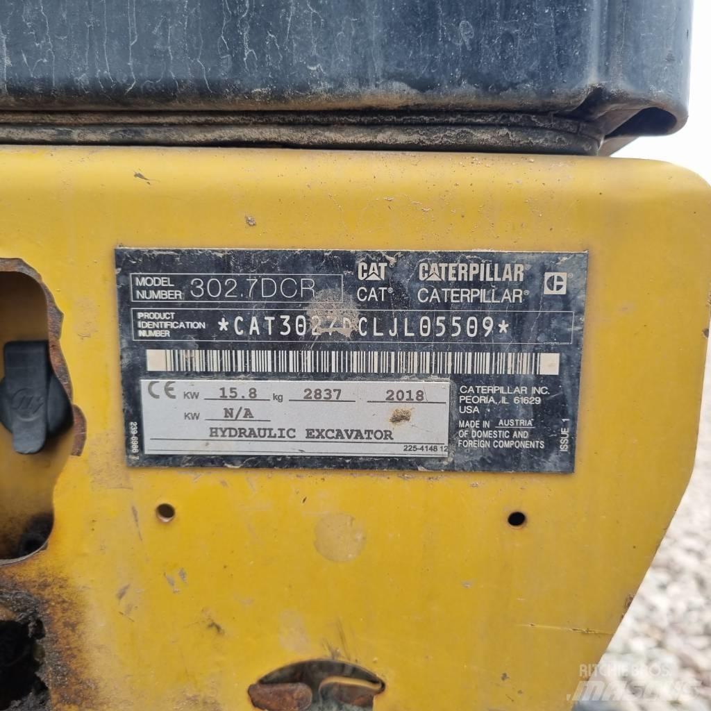 CAT 302.7 D CR Мини екскаватори < 7 т